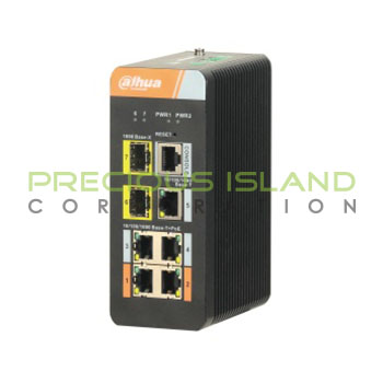 4-port Industrial Gigabit PoE Switch