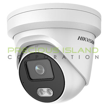 4 MP ColorVu Fixed Turret Network Camera