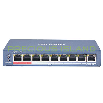 8 Port Fast Ethernet Unmanaged POE Switch