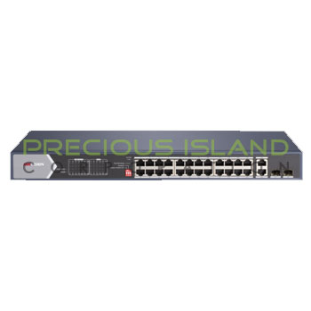 24 Port Gigabit Unmanaged POE Switch