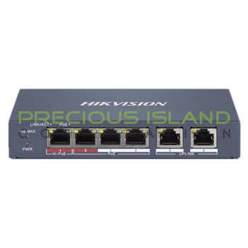 4 Port Fast Ethernet Smart POE Switch