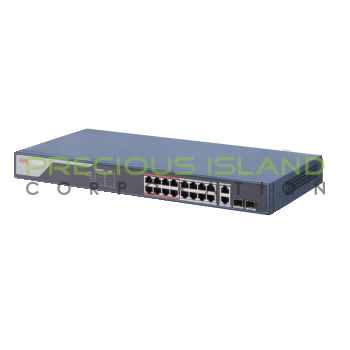 16 Port Fast Ethernet Smart POE Switch