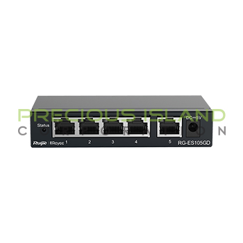 5-Port Steel Case Gigabit unmanaged Switch