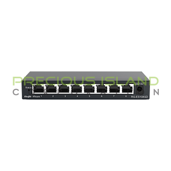 16-Port 100Mbps + 2 Gigabit RJ45/SFP Unmanaged Switch