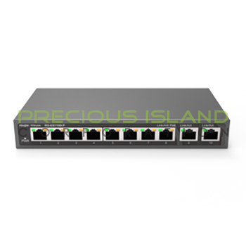 8-Port 100Mbps + 2 Uplink Port 1000Mbps Unmanaged Switch