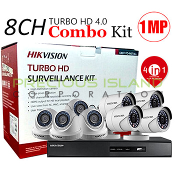 TVI 8 Ch. 720P  Kit